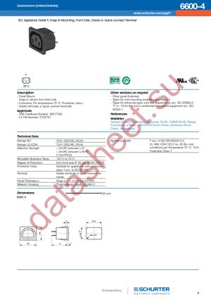 6600.4110 datasheet  